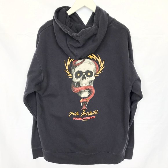 Mike McGill Powell Peralta Skull Logo Hoodie - Picture 2 of 6